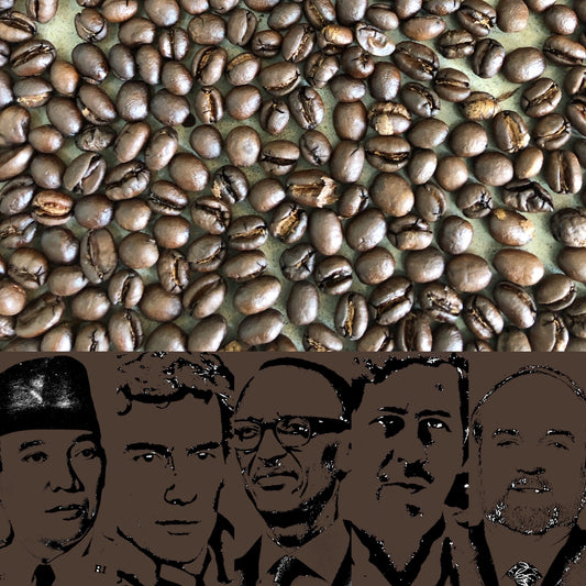 Coffee Greens House Blend Intense Sample (5 x 200 grams) - Roasted coffee beans